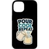 Jimbeels Custodia per iPhone 13 Pour Cool Repeat Candele