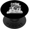 Demonique Tees and Ars Goetia Demon Gift Moloch Il Toro Infernale Ascende PopSockets PopGrip Adesivo