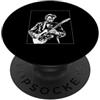 Patriotic President Shirts & Gifts Abraham Lincoln Guitar Patriotic 4 luglio Rock PopSockets PopGrip Adesivo