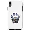 Timowo Studio Custodia per iPhone XR Stambecco Impronta Natura Alpina