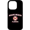 Miami Beach FL Souvenirs & Gifts by DV8s Custodia per iPhone 14 Pro Miami Beach Florida (FL)