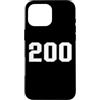 Leggende dello sport Custodia per iPhone 16 Pro Max Numero #200