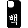 Korean Numbers Custodia per iPhone 12 mini Baek Numero Cento Coreano Hangul Corea del Sud Numero 100