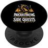 Funny Dragon Not Procrastinating Doing S Non sto procrastinando Sto facendo missioni secondarie Cool Dragon PopSockets PopGrip Adesivo