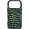 Aesthetic Alligator Print Gifts Custodia per iPhone 17 Pro Max Pelle di coccodrillo realistica