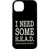 Sarcastic Acronyms Couples Humor Custodia per iPhone 14 Plus Ho bisogno di abbracci Incoraggiamento Devozione Acronimi