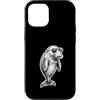 Dugongo Regalo Custodia per iPhone 12/12 Pro Cool Dugongo Occhiali Disegno Mucca Marina
