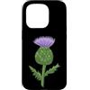 Sunburst Designs Custodia per iPhone 15 Pro Fiore di cardo scozzese