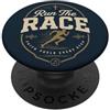 Beats Per Mile Club Christian Runner Faith Fuels Bibbia Verse PopSockets PopGrip Adesivo