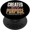 Bible Verse Scripture Ephesians Tees Creato con Scopo Efesini 2:10 Versetto della Bibbia Cristiana PopSockets PopGrip Adesivo