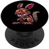 Mystic Totem Creations Kids Men Women Bo Voodoo Coniglio Tiki Design Tribal Gothic Opera d'arte PopSockets PopGrip Adesivo