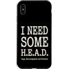 Sarcastic Acronyms Couples Humor Custodia per iPhone XS Max Ho bisogno di abbracci Incoraggiamento Devozione Acronimi