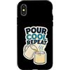 Jimbeels Custodia per iPhone X/XS Pour Cool Repeat Candele