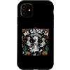 Funny Goose Fiesta Puns Me Goose-Ta Custodia per iPhone 11 Me Goose-Ta Funny Goose Fiesta Pun Sombrero E Poncho