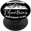Studio Arte Naturale Ispiratrice La Fede Muove le Montagne - Arte Motivazionale PopSockets PopGrip Adesivo