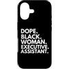 Dope Executive Assistant Career Culture Custodia per iPhone 17 Dope Black Woman Assistente esecutivo afroamericano EA