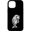Dugongo Regalo Custodia per iPhone 15 Cool Dugongo Occhiali Disegno Mucca Marina