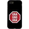 Molecular Biologist Genetics Science Hum Custodia per iPhone SE (2020) / 7/8 Detto divertente UAA UAG UGA Stop Codon Biology