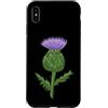 Sunburst Designs Custodia per iPhone XS Max Fiore di cardo scozzese