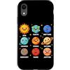 Solar System Astronomy Space Science Pla Custodia per iPhone XR Sistema Solare Astronomia Galassia Spazio Pianeta Amante Scienza Kid