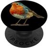 Robin Bird Outfit Divertente Robin Bird Look per Ragazzi e Ragazze PopSockets PopGrip Adesivo