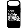 Dope Executive Assistant Career Culture Custodia per iPhone Air Dope Black Woman Assistente esecutivo afroamericano EA