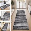 ZESEWU Tappeto passatoia cucina antiscivolo lavabile tappeti casa 50X200CM Tappeto Cucina passatoia moderno Nero Grigio tappeto runner tappeto salotto per soggiorno camera da letto corridoio Entrata bagno