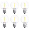 DSLebeen Lampadine di Ricambio LED G40 E12 2700K 6PACK