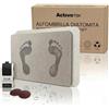 ActivoTex Tappeto Bagno Diatomite Ad Asciugatura Rapida - Tappeto Diatomite Bagno in Pietra Naturale Ultra Assorbente - Tappeto Doccia Pietra Antiscivolo per Doccia, Vasca e Bagno (Stone Beige)