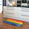 Caihoyu Mardi Gras Arcobaleno Tappeto Da Cucina Lavanderia Tappeto Arcobaleno Tappeto Arcobaleno Tappeto Passatoia Camera Da Letto Portico Zerbino 99,1 x 50,8 cm Mardi Gras Arcobaleno