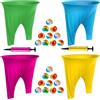 KEAGAN Granny Pants - Gioco da giardino, con 4 pantaloni e 20 palline rimbalzanti, pantaloni per nonna, gioco all'aperto divertente riunione di famiglia e giochi da cortile per adulti per gruppi