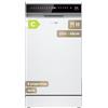 EVVO Lavastoviglie D4 Slim 45 cm - Lavastoviglie Libera Installazione, 11 coperti, Efficienza Classe C, 8 Programmi con Modalità Auto, Apertura Automatica, Funzione Igiene e Mezzo Carico