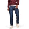 G-STAR 3301 Regular Tapered Jeans, Jeans Uomo, Blu (Dk Aged 51003-7209-89), 26W / 34L