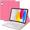 Tech-Protect Custodia Tech-protect Penna Tastiera per iPad 10.9" 2022 Rosa [5906302335251]