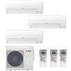 MITSUBISHI ELECTRIC CONDIZIONATORE MITSUBISHI SMART MSZ-HR TRIAL SPLIT INVERTER R32 MXZ-3HA50VF A++