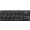 Renkforce Tastiera USB industriale IP 68 Renkforce nera A prova di spruzzi, polvere e superficie tattile (iM-IKB110-BK)