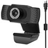 cofi1453® Webcam HD 1080P Microfono per videocamera FaceTime Microfono per webcam ad alta definizione compatibile con laptop e computer