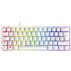 RAZER Tastiera ottica da gioco Razer Huntsman Mini 60% luce LED RGB, layout russo, cablata, Mercury, interruttore rosso