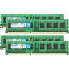 BRAINZAP 16 GB di memoria RAM DDR3 DIMM PC3-12800U-11-11-A1 1Rx8 1600 MHz 1.5V CL11 (4x 4 GB)