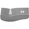 MICROSOFT Tastiera ergonomica di superficie - Senza fili - Bluetooth 4.0 - Grigio Alcantara