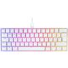 Corsair K65 RGB Mini Cherry MX RGB Speed Silver - Tastiera da gioco - bianco