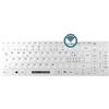 MANMACHI MAN&MACHINE Keyboard ITsCoolFlatWire Its Cool Flat Wireless,white,DE (ICF/WI/DE/W5)