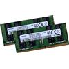Samsung 32Gb 2x 16 Gb memoria RAM 3200MHz DDR4 Notebook 260Pin PC4 memoria SO Dimm