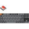 Keychron Tastiera meccanica senza fili Keychron K1 Max QMK/VIA, layout QWERTY USA - Profilo basso Gateron 2.0 rosso K1M-A1