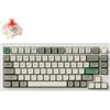 Keychron Tastiera meccanica senza fili Keychron Q1 Max QMK/VIA, QWERTY USA, manopola, guscio bianco, Gateron Jupiter Red Q1M-P1