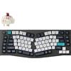 Keychron Tastiera meccanica senza fili Keychron Q10 Max (layout Alice) QMK/VIA, QWERTY US, manopola, nero carbone, Gateron Jupiter Brown Q10M-M3