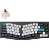 Keychron Tastiera meccanica senza fili Keychron Q8 Max (layout Alice) QMK/VIA, QWERTY US, manopola, nero carbone, Gateron Jupiter Brown Q8M-M3