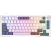 Royal Kludge Tastiera meccanica Royal Kludge RKH81 RGB, interruttori ciano cielo, bianco