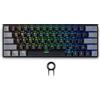 Aristotle Tastiera da gioco wireless Spartan Gear Pegasus 2 RGB nero/grigio