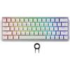 Aristotle Tastiera da gioco senza fili Spartan Gear Pegasus 2 RGB White